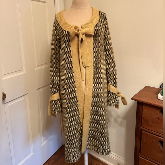 Vintage Designer Missoni Women’s Wool Full-Length Cardigan - Picture 2 of 5